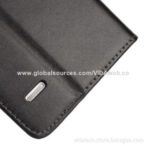 Leather Case with Standing for Huawei Ascend G700